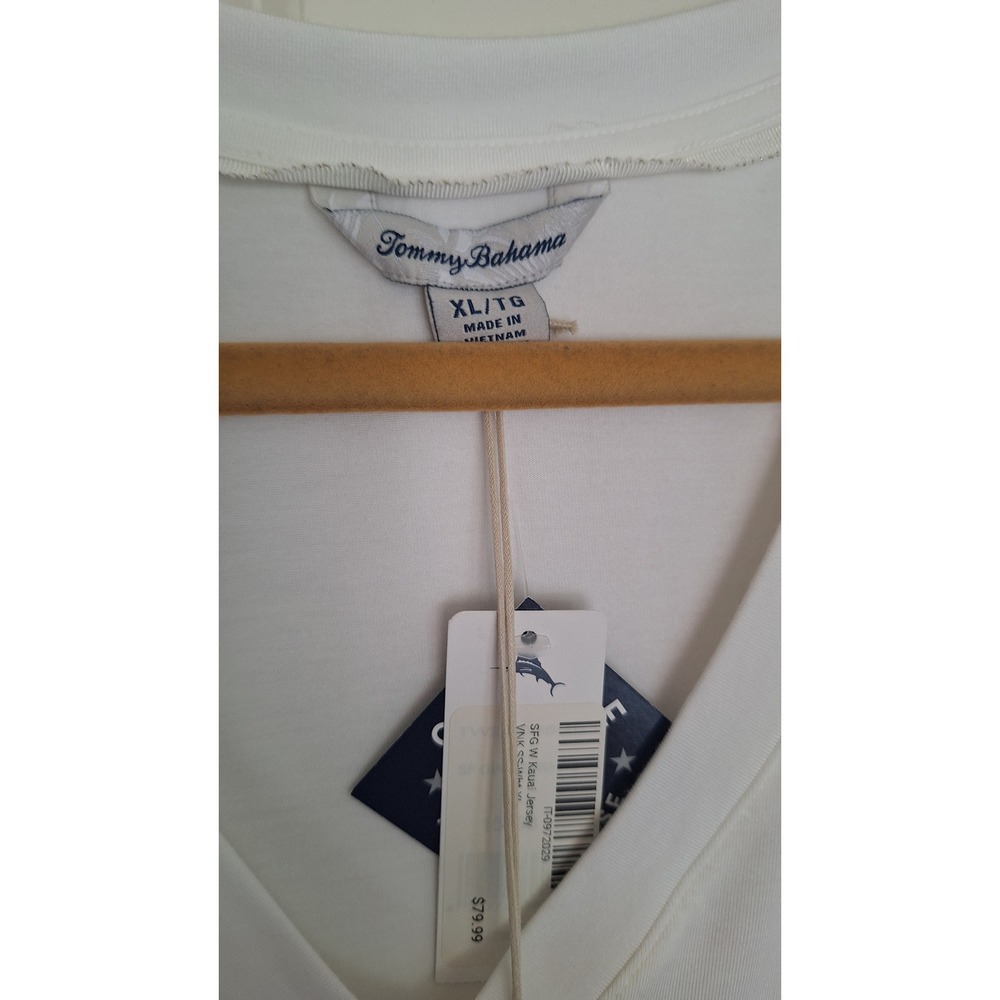 Tommy Bahama San Francisco women's white blouse size XL - Picture 2 of 6